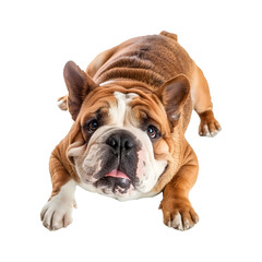Obraz premium english bulldog puppy isolated
