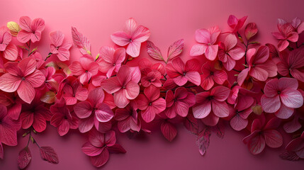 Mother's day background. Pink, red and white tones. Room for copy space. 