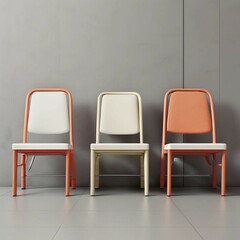 Obraz premium chairs in a row