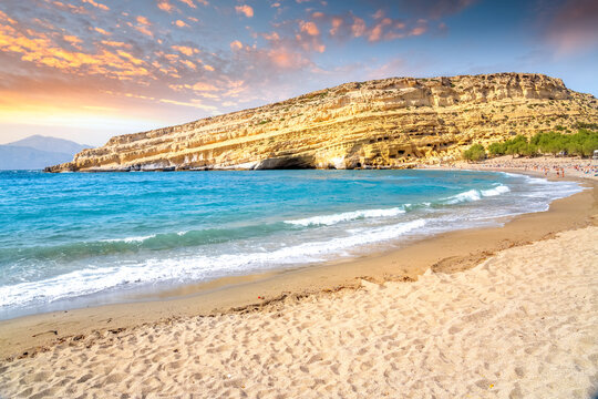 Matala, Insel Kreta, Griechenland 