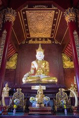 Buddhist temple, Asian culture, Chingmai, Thailand, architecture of Asia