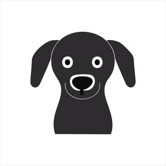 Pet dog icon symbol template for graphic and web design collection logo vector illustration 
