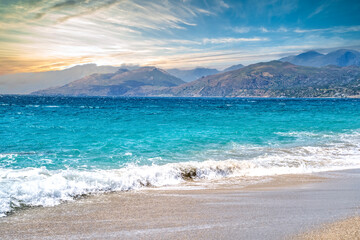 Triopetra Strand, Insel Kreta, Griechenland 