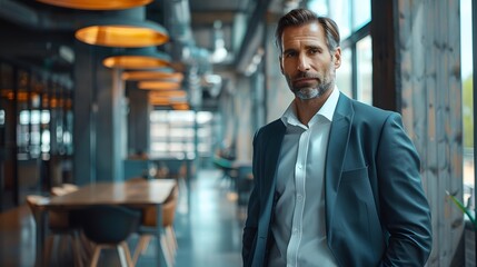 Fototapeta premium businessman in the office