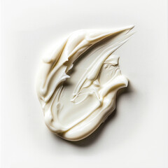 Product shoot, Cosmetic cream on white background.