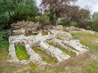 Sierra Martilla Archaeological site in Granada, Spain