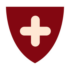 Fototapeta premium Premium World Cross Day Vector Logo Item Clipart