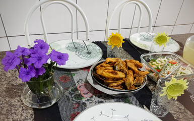 cookies and flowers