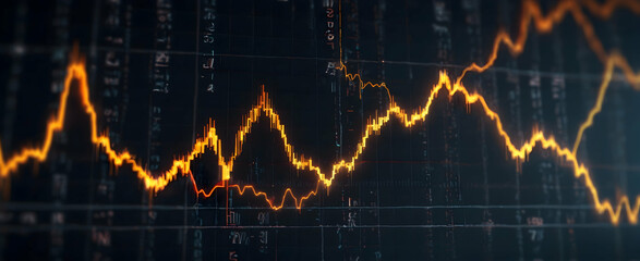 Bitcoin Halving: Crypto Pulse Dynamic Waves and Market Heartbeat Abstract Wallpaper