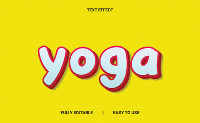 3D Text Effect Fully Editable.