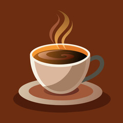 Obraz premium illustration of coffee