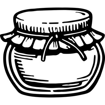 recommend clip art: Honey Or Jam Jar