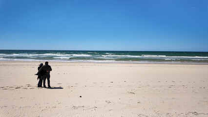 Couple et plage