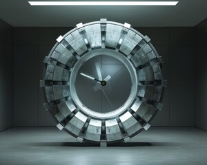 Futuristic Vault Time Portal