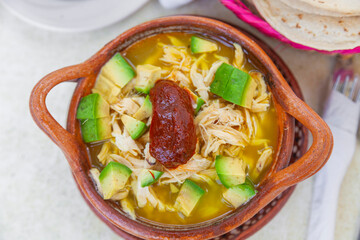 Sopa Azteca Caldo Tlalpleño