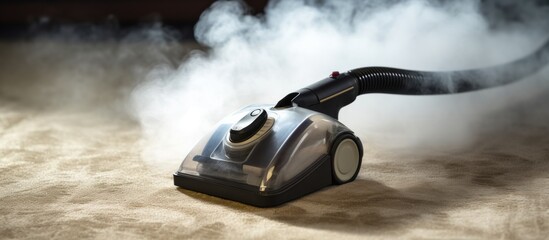 Fototapeta premium professional steam cleaner equipment.