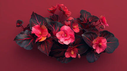 Ruby Begonia Spark