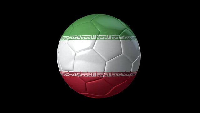 Iran Flag Soccer Ball