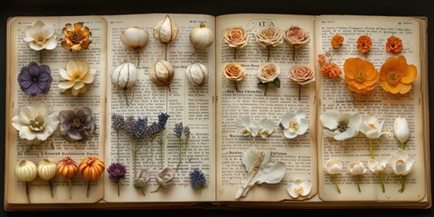Blooms of Knowledge: A Floral Journey Through Pages