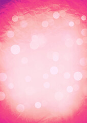Pink bokeh vertical background for Banner, Poster, ad, celebration, event and various design works