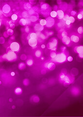 Purple bokeh vertical background for Banner, Poster, ad, celebration, event and various design works