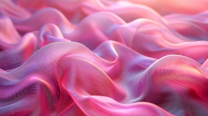 pink satin wave background