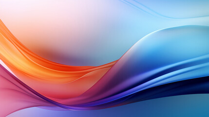 Abstract waves swirling, wide angle, rich color gradients, silky look, dynamic composition