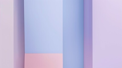  pink, soft lilac, and baby blue geometric background