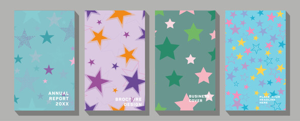 Modern abstract line leaves in lines and arts background with different shapes for wall decoration, postcard or brochure cover design.
