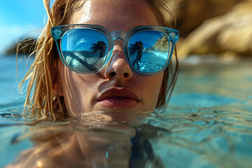 View of the sunglass-related background image
