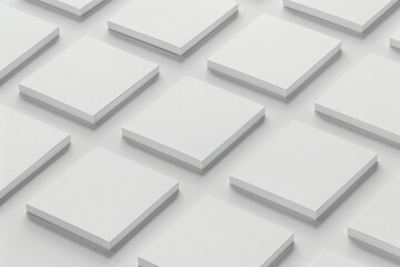 blank playing cards in rows on a white table, mockup, cards, photograph, magazine --ar 3:2 Job ID: 33350b52-c053-468a-8f18-cc55801b4d1d