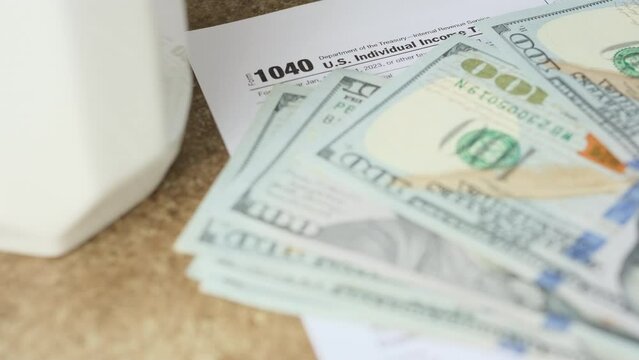 1040 tax agreement with US dollars