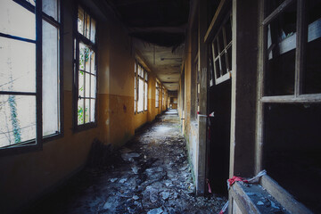 lost place Flur