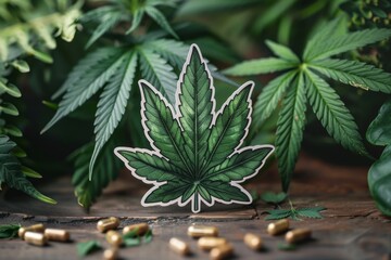 Detailed Guide to Medical Cannabis and Its Benefits: Understanding the Role of Hemp and CBD in Anti Anxiety Treatments and Textile Production - obrazy, fototapety, plakaty