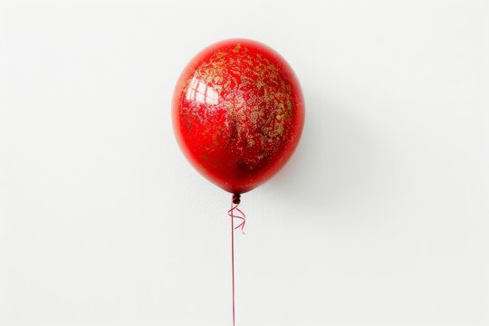 single red balloon
