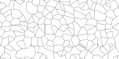 Abstract white crystalized broken glass background .black stained glass window art pattern vector illustration. broken stained glass black lines geometric pattern . - obrazy, fototapety, plakaty