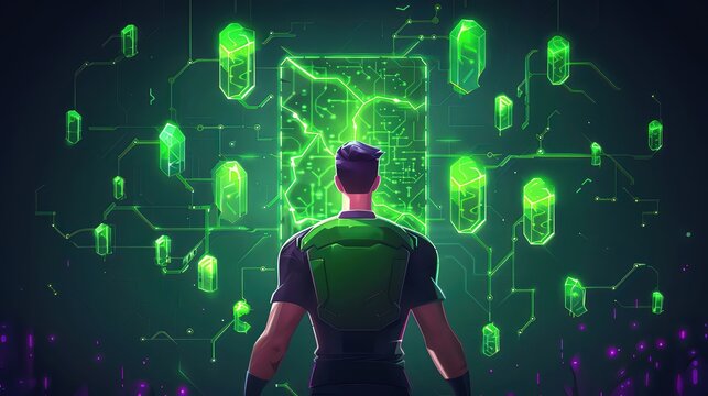 A hacker, driven by a thirst for knowledge, breaks into a secret government database, uncovering a conspiracy that threatens to shake the foundations of society
