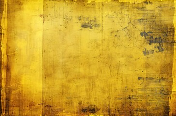 Yellow grunge background texture 