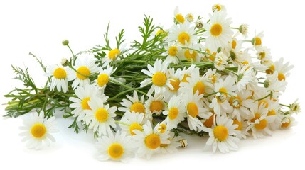 Close up of mix of white and yellow blooms