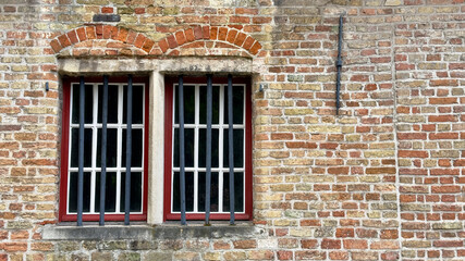 Fototapeta na wymiar Old world window