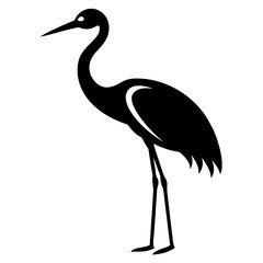 illustration of a crane