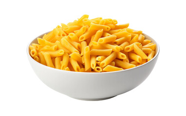 Bowl with Pasta on Transparent Background