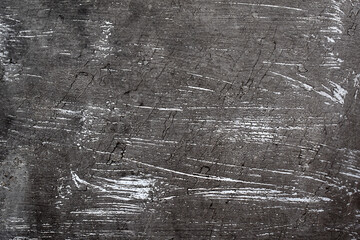 Dirty old rustic scratched metal painted texture background. Grunge and rough iron surface...