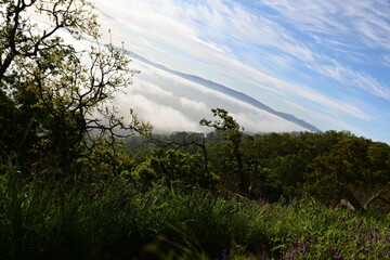 Obraz premium sunset in the mountains