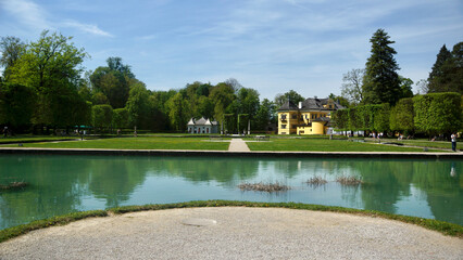 See im Schlossgarten vom Schloss Hellbrunn