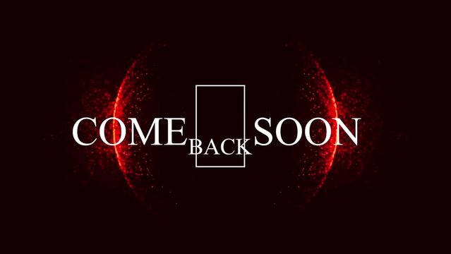 COME BACK SOON TITLE