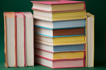 stack of books
