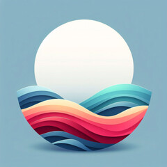 Abstrakter Hintergrund mit bunten geometrischen Formen. Trendige Hintergrundtextur mit geometrischem Farbverlauf. Hintergrundvorlage mit minimalem Farbverlauf f&uuml;r Poster, Zertifikat, Pr&auml;sentation	