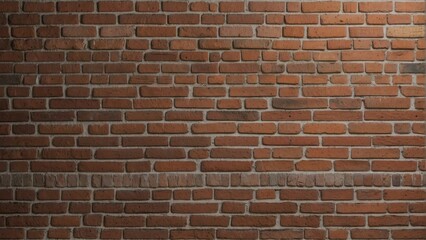 Textured Red Brick Wall Background