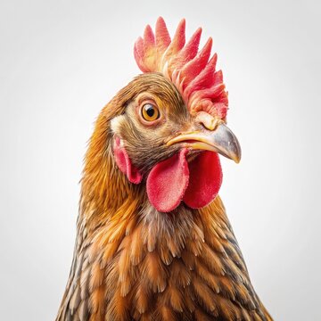 portrait of a rooster. generative AI